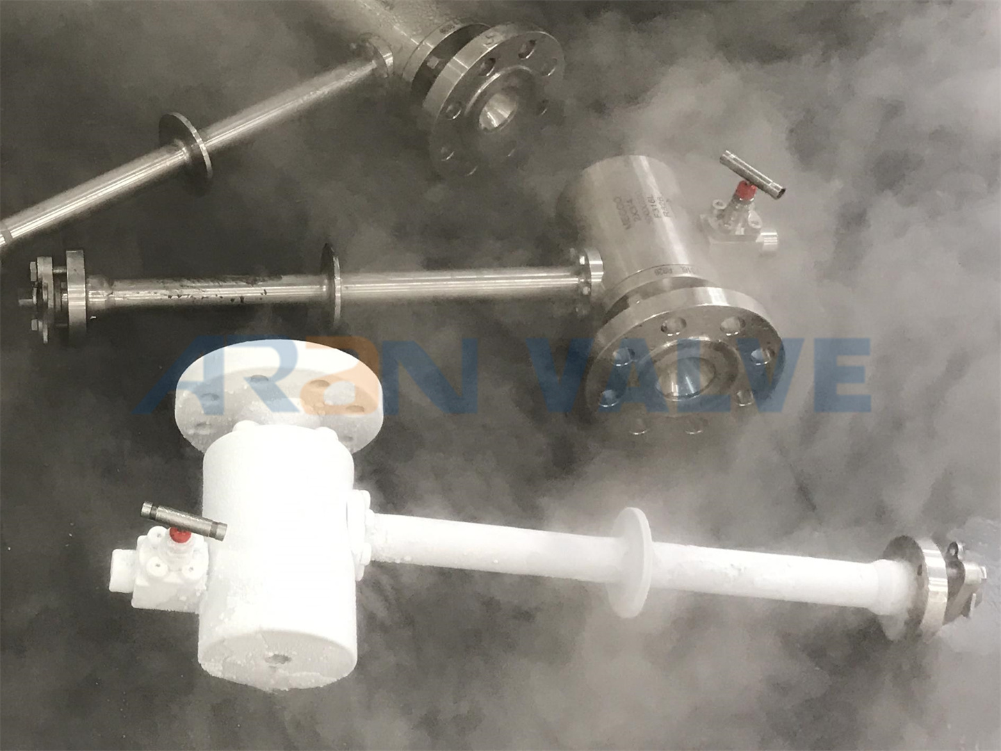 Kryogenyske DBB Ball Valve 3