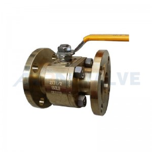 Forged Steel Floating Ball Valve Split Body Design