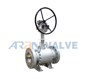 Cryogenic Ball Valve Trunnion Mounted Extend St...