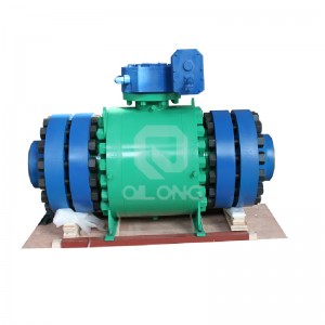 DIN/EN1092-1 Trunnion Ball Valve 3pc Bolted Bonnet Body