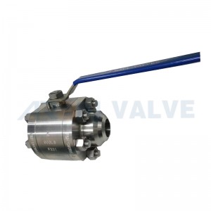Forged Steel Floating Ball Valve SW/NPT/BW/NIPPLE Ends