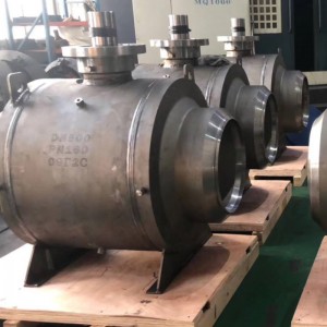 Fully Welded Body Ball Valve Butt Welded Ends For Oil And Gas