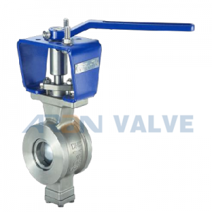 Segmen Ball Valve Kontrol Ball Valve Tipe V