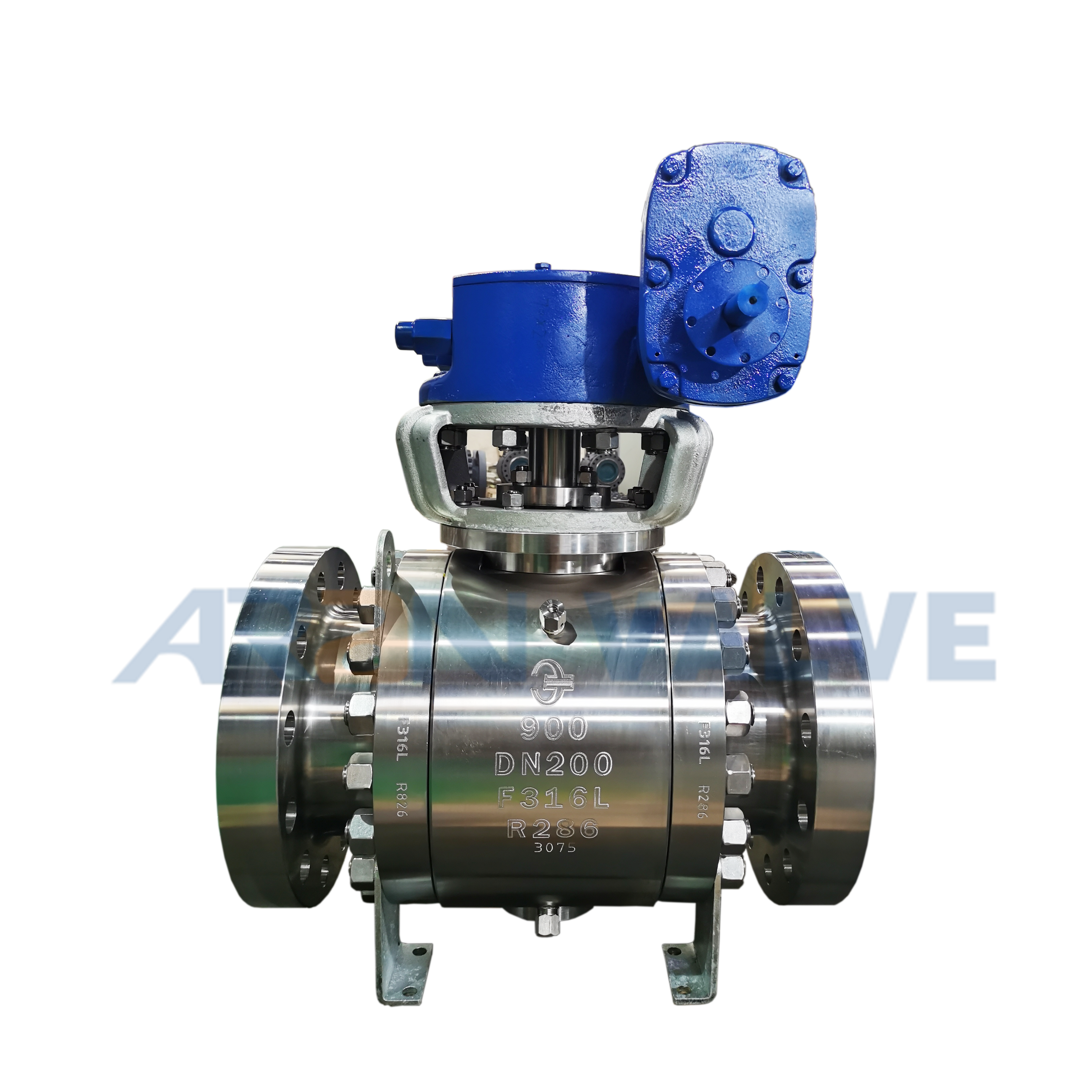 Hard Metal Seated Ball Valve Trunnion Mounted ISO5211 Top Flange Featured Image