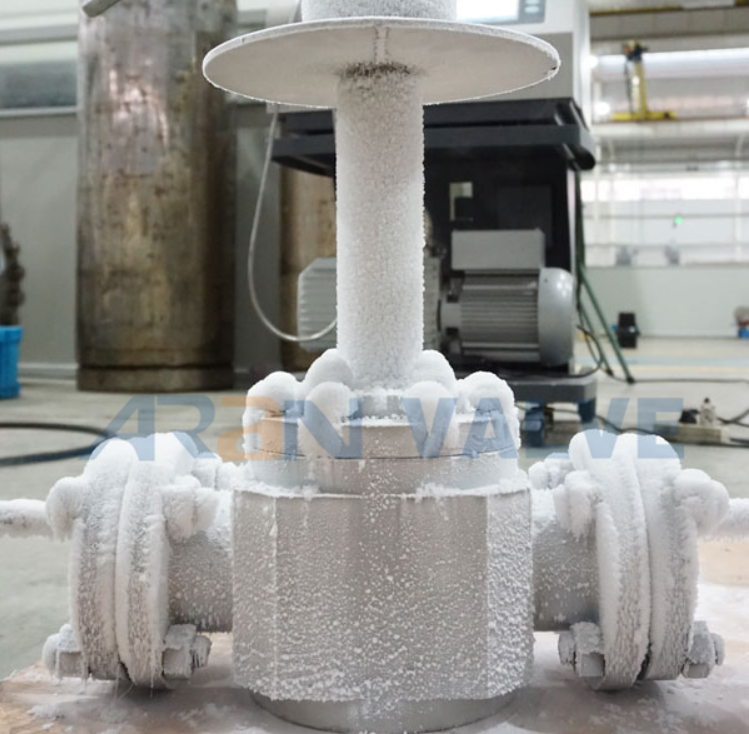 cryogenic top entry ball valve forgedsteel