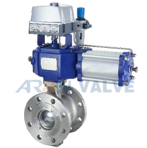 Segment Ball Valve Control V Type Ball Valve