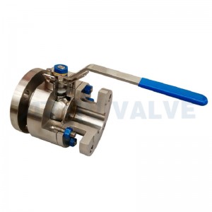 Forged Steel Floating Ball Valve Split Body Design