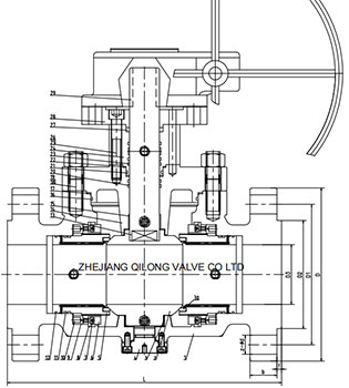 hejuru yumupira winjiza valve softseat gearopr