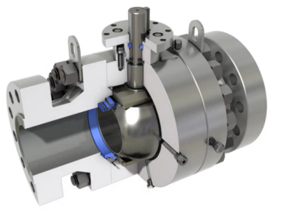 trunnion mounted ball valve secetion (1)