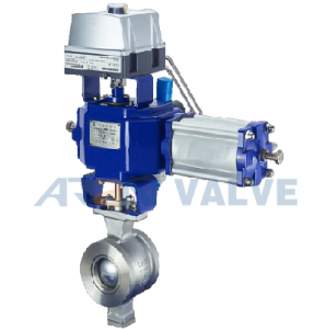 Nkeji bọọlụ Valve Control V Ụdị bọọlụ